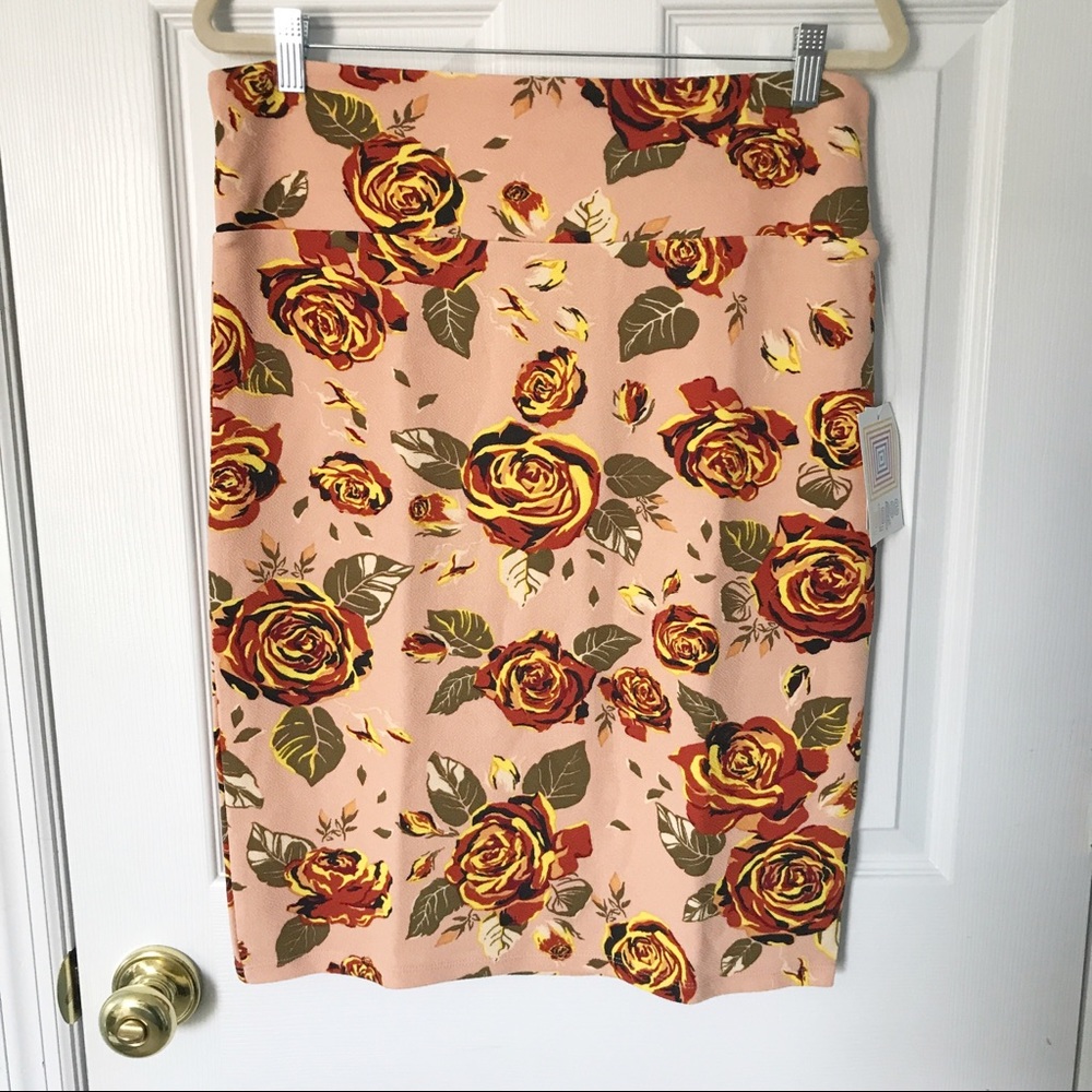 LuLaRoe | Cassie Pencil Skirt | Floral | L